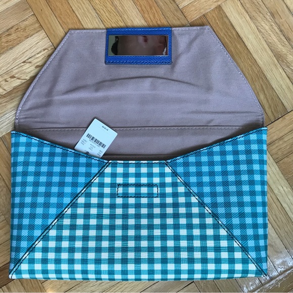J. Crew Gingham Print Clutch - Picture 10 of 16